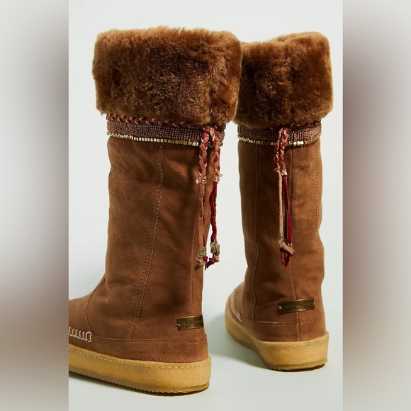 Anthropologie x Laidback London Kili Tall Boots size 40 EU or 7 US NEW - Picture 2 of 16